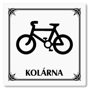 Kolárna, 80x80mm, bílá, Nebraska